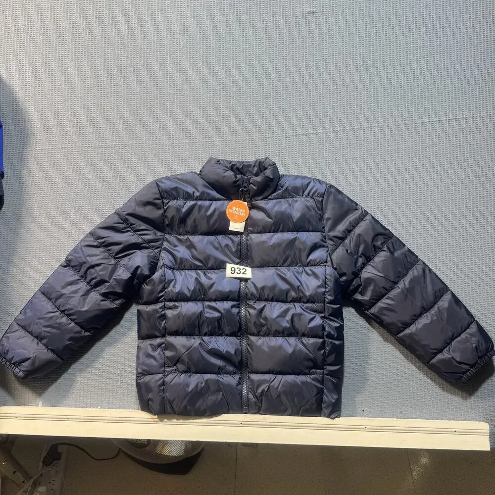 The Children's Place‎ Boys Long Sleeve Puffer Jacket Sz M Blue Brand New